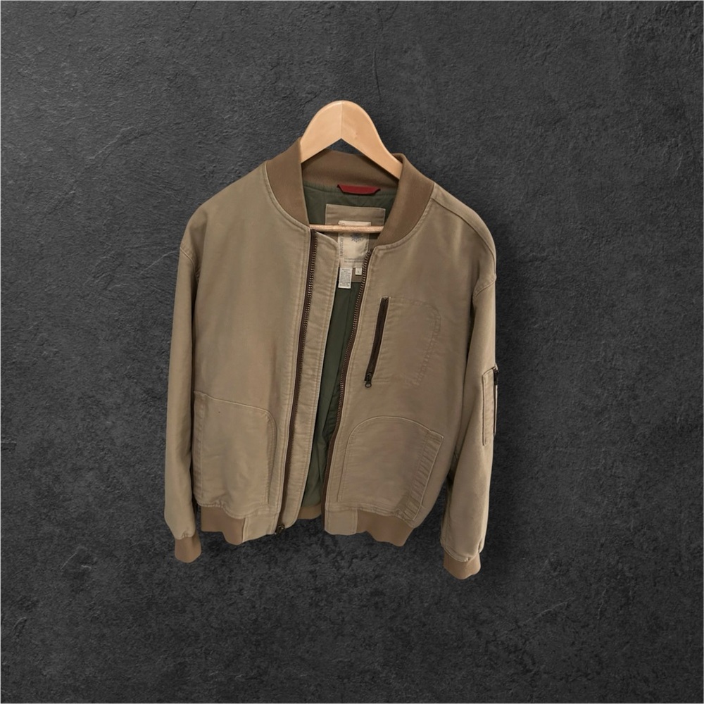 Territory Ahead Men's Tan Bomber Jacket
